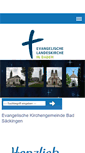 Mobile Screenshot of evkirche-saeckingen.de
